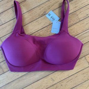 COPY - NEW Lululemon Run Times Bra Size 38 DD Raspberry High Support Sports Bra
